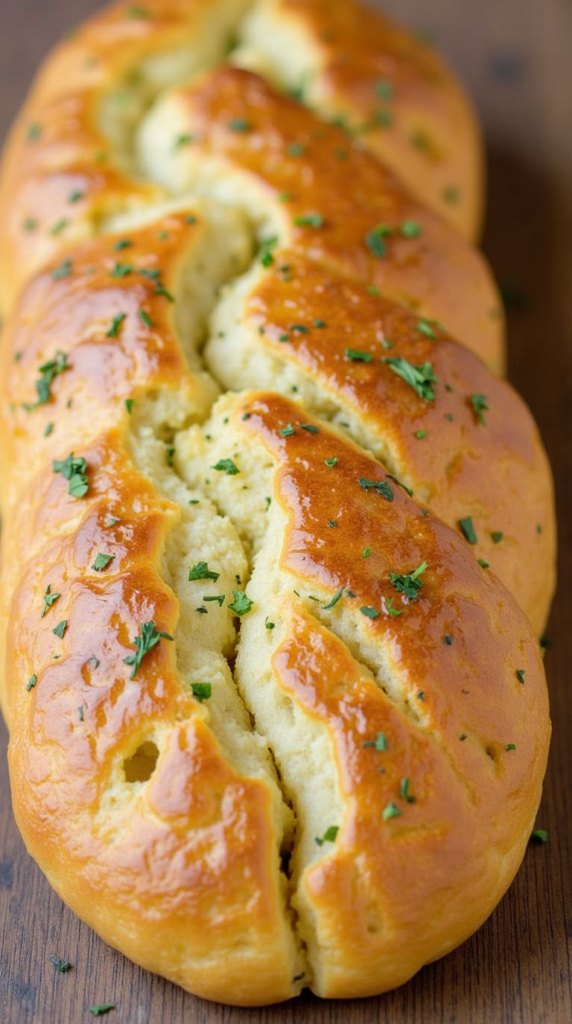 homemade bread garlic