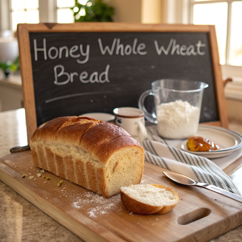 honey whole wheat bread recipe