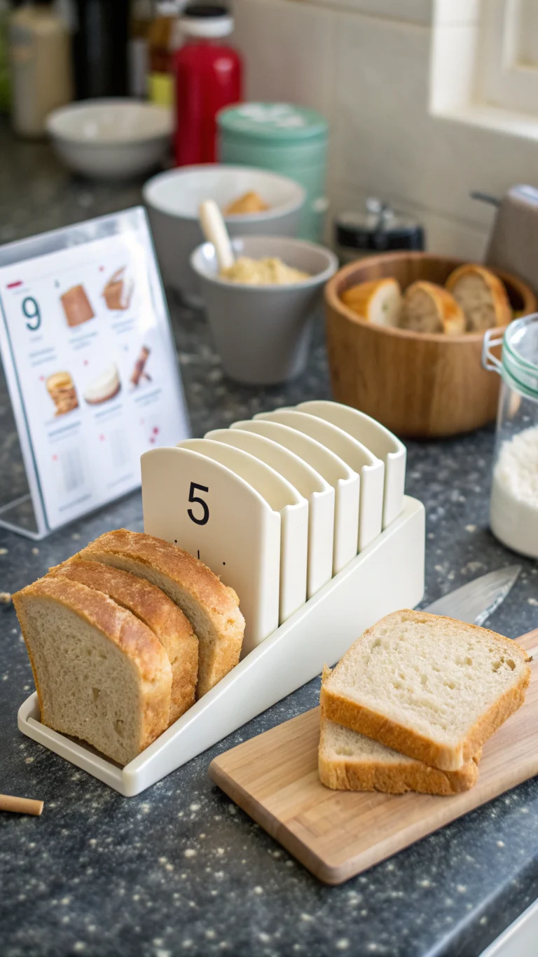 bread slicer guide