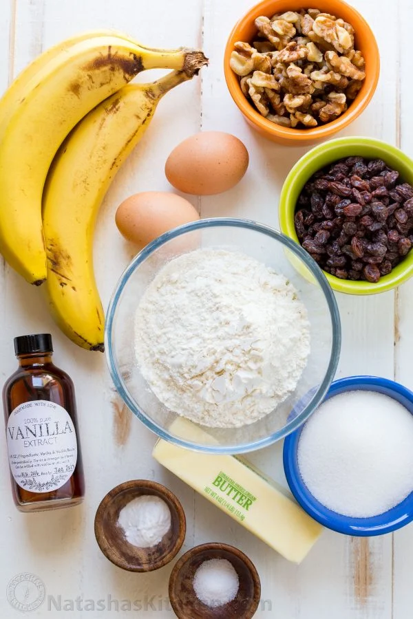 banana nut bread recipe