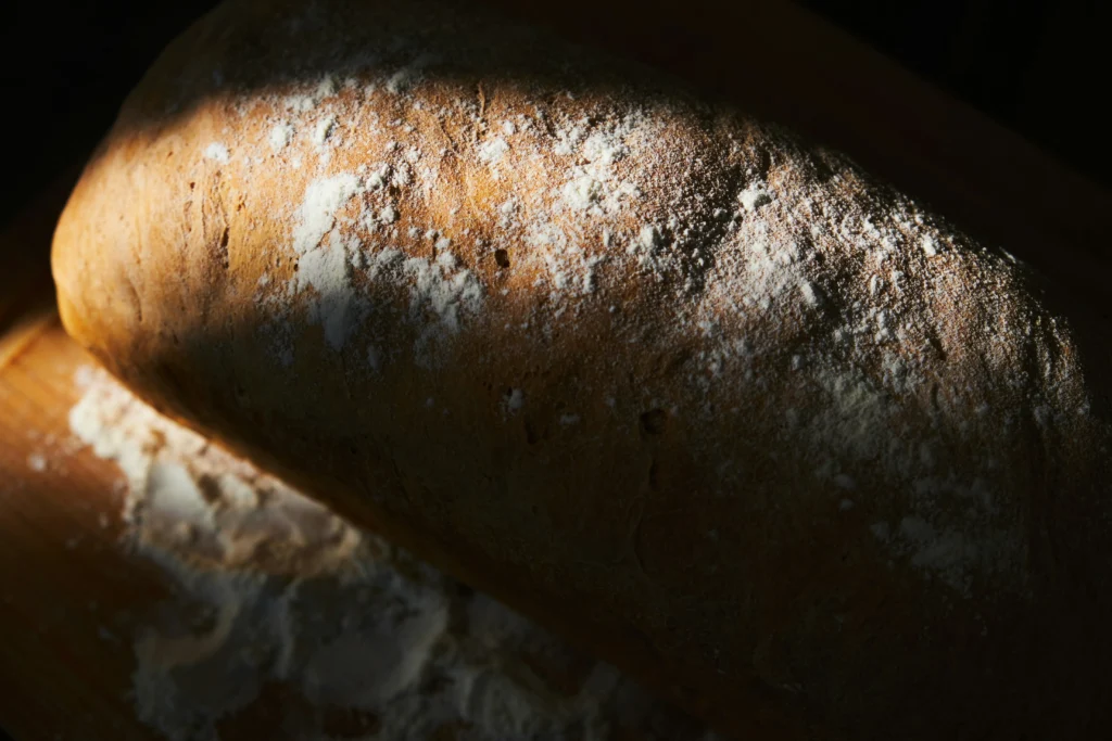 wine bread and salt