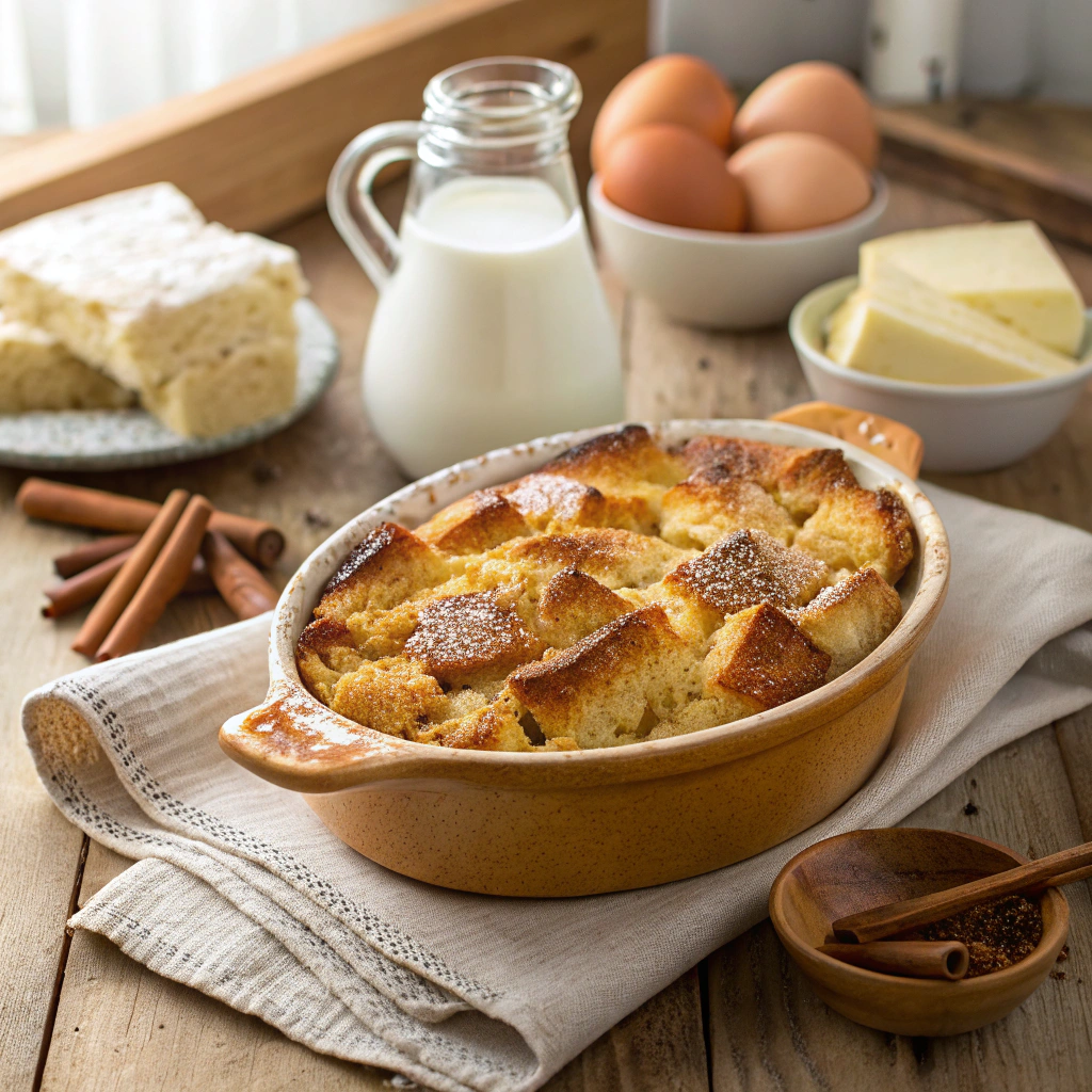 easy bread pudding recipe