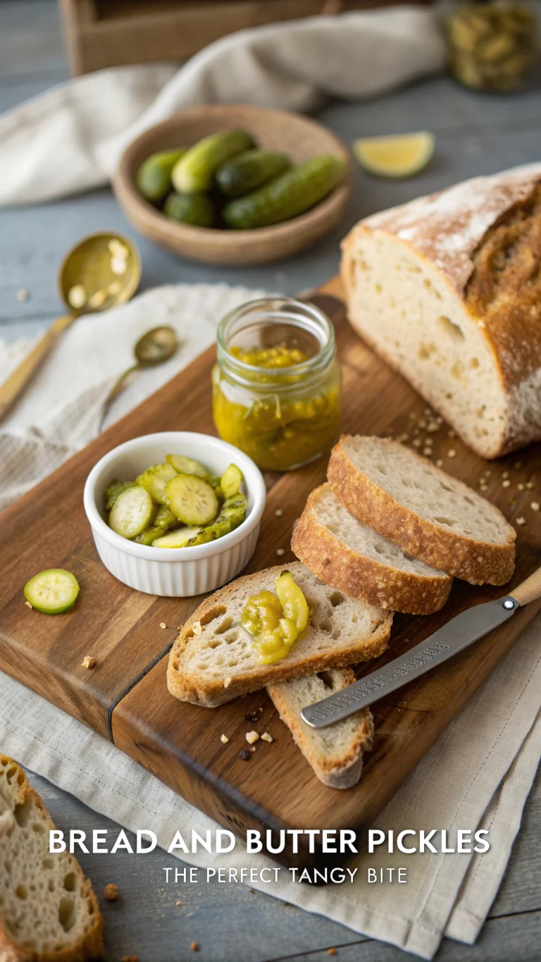 bread and butter pickles