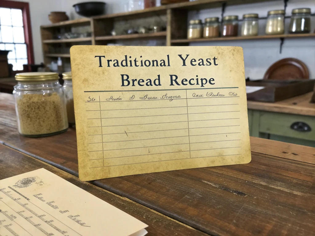 old fashioned yeast bread recipe