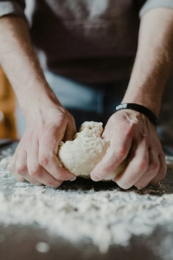 wine bread and salt
