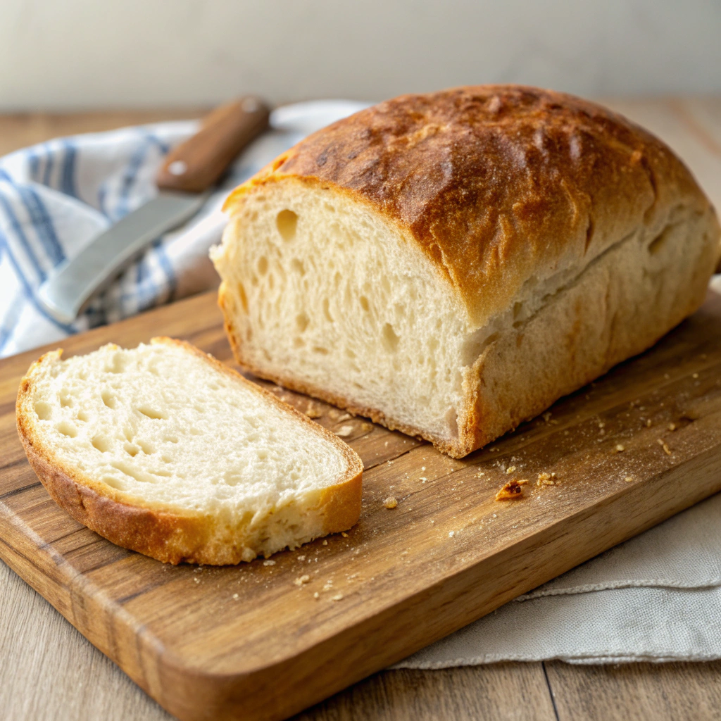 best way to slice homemade bread