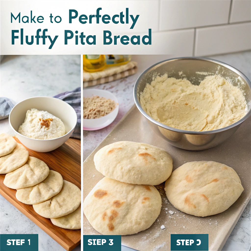 recipe for lebanese pita bread