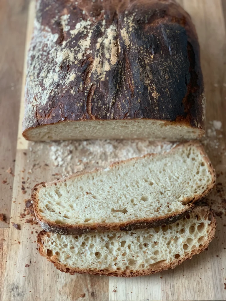 best way to slice homemade bread
