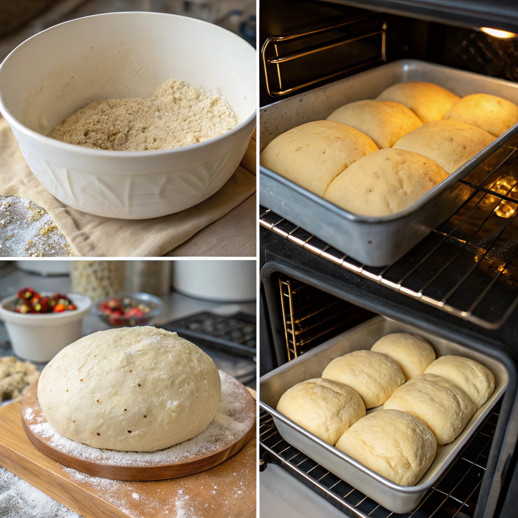 recipe of making bread