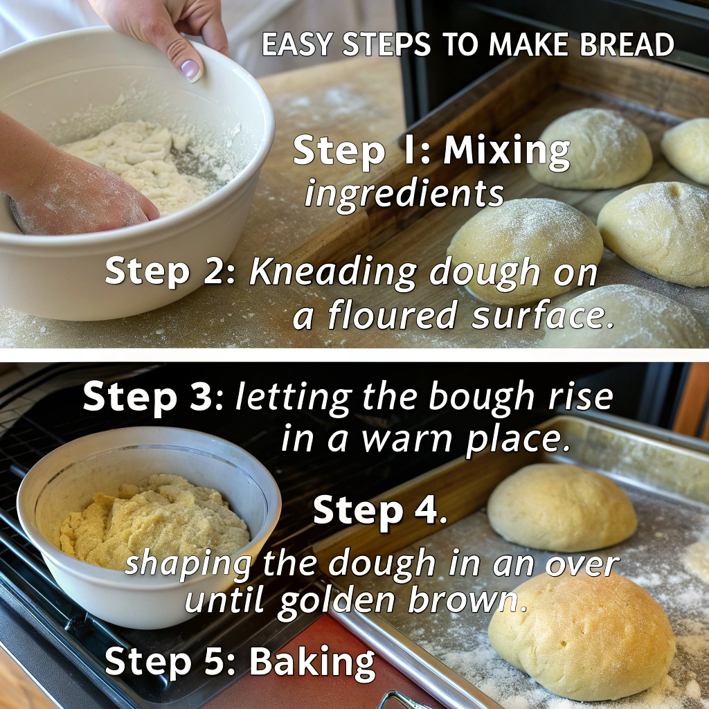 recipe of making bread