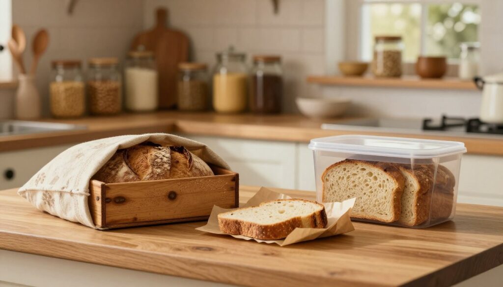 best way to store homemade bread