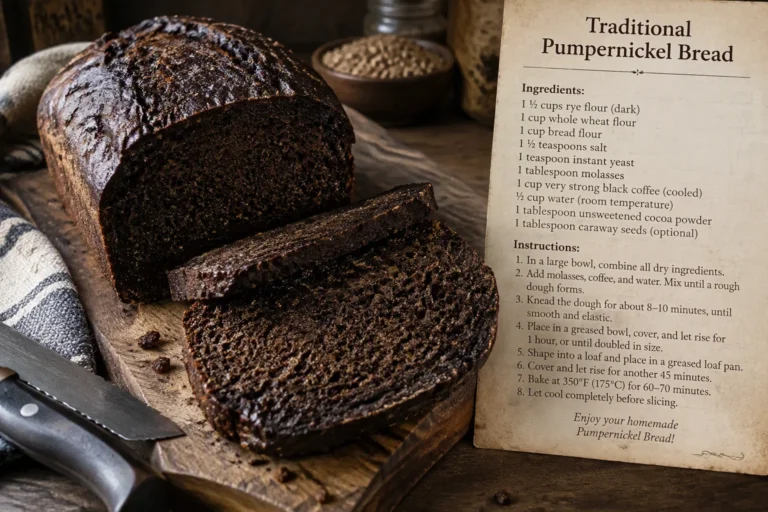 Traditional Pumpernickel Bread Recipe